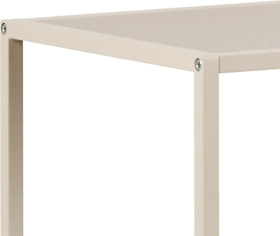 Regál Seaford 114x78 cm sivý
