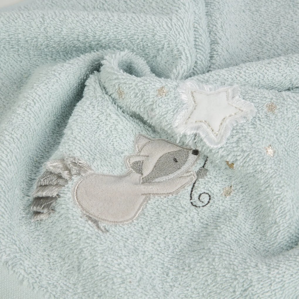 DETSKÝ BAVLNENÝ UTERÁK BABY48 50X90 CM SVETLOMODRÁ