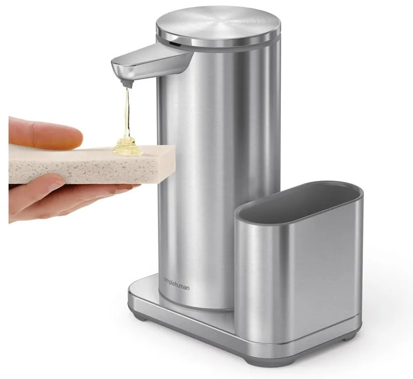 Kovový stojan na umývacie prostriedky – simplehuman