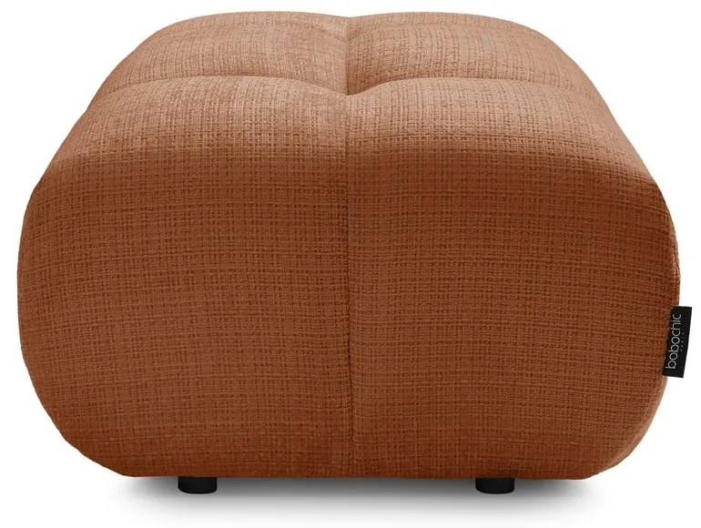 Ženilková podnožka v tehlovej farbe Ivane – Bobochic Paris