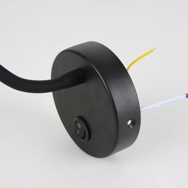 Brilagi - LED Flexibilná nástenná lampa MAYA LED/3W/230V 4000K čierna/zlatá