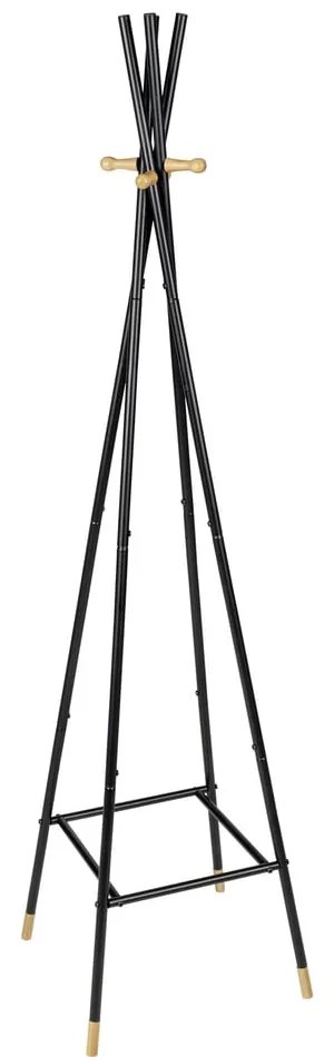 Čierny kovový vešiak Loft - Wenko