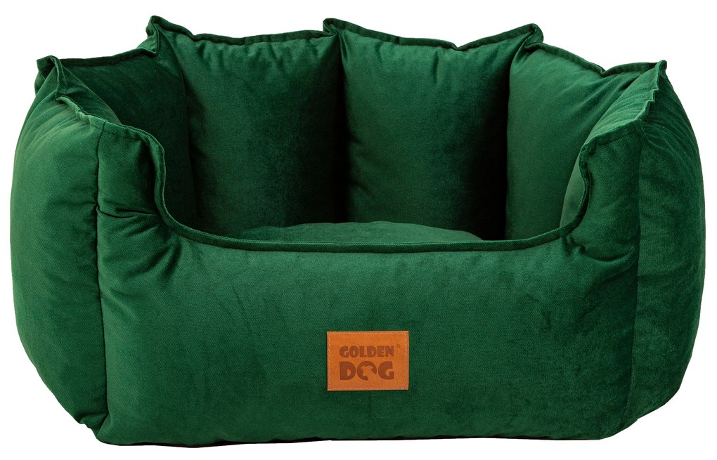 Golden Dog Pelech Golden Dog - Crown LUX S 50 x 42 x 29cm - zelený