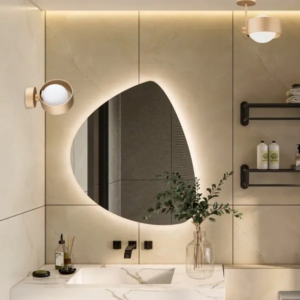 Argon 8567 - Kúpeľňové nástenné svietidlo MASSIMO PLUS 1xG9/6W/230V zlatá