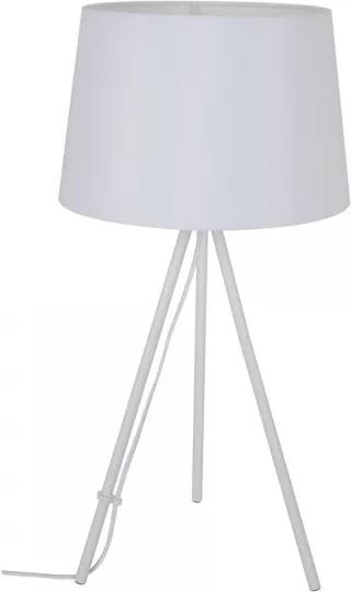 Stolná lampa Milano Tripod na trojnožke biela