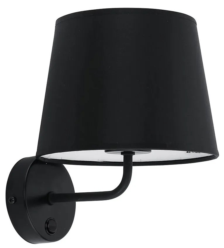 Nástenná lampa MAJA 1xE27/15W/230V šedá