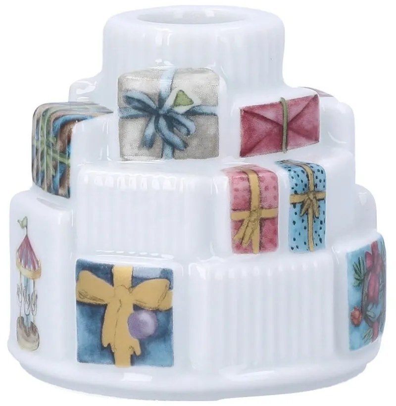 Keramický svietnik s vianočným motívom Hammershøi Christmas Gifts – Kähler Design