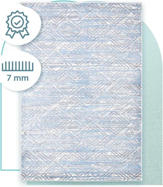 Koberec Agnella Soft Hornoya sivý