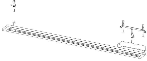 Eglo 98491 - LED Stmievateľné stropné svietidlo AMONTILLADO LED/27W/230V