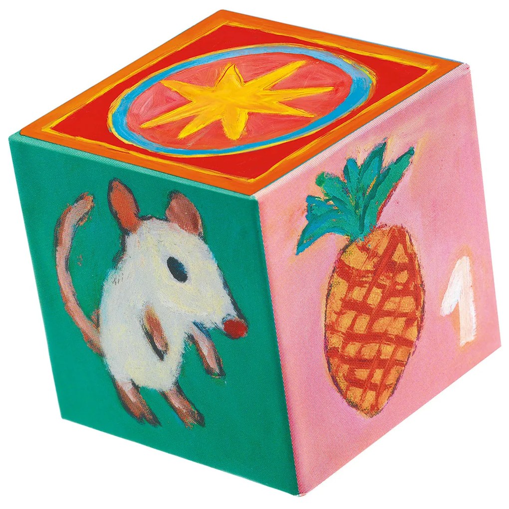 Skladacie kocky pyramída – Moji priatelia