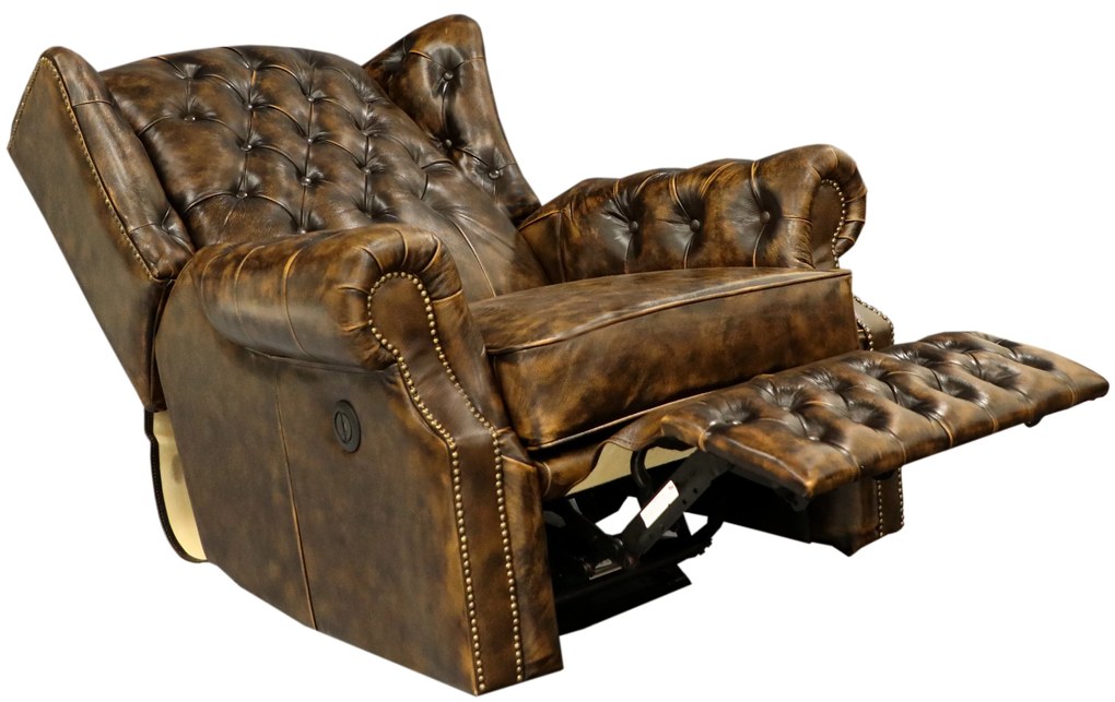 furniture-nabytek.cz - Elektrické polohovací křeslo Chesterfield