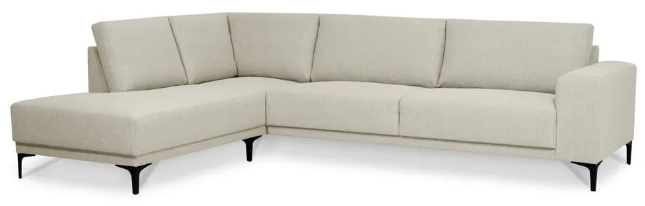 Béžová rohová pohovka (ľavý roh) Chile – Scandic