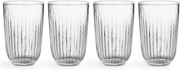 Súprava 4 sklenených pohárov Kähler Design Hammershoi, 330 ml