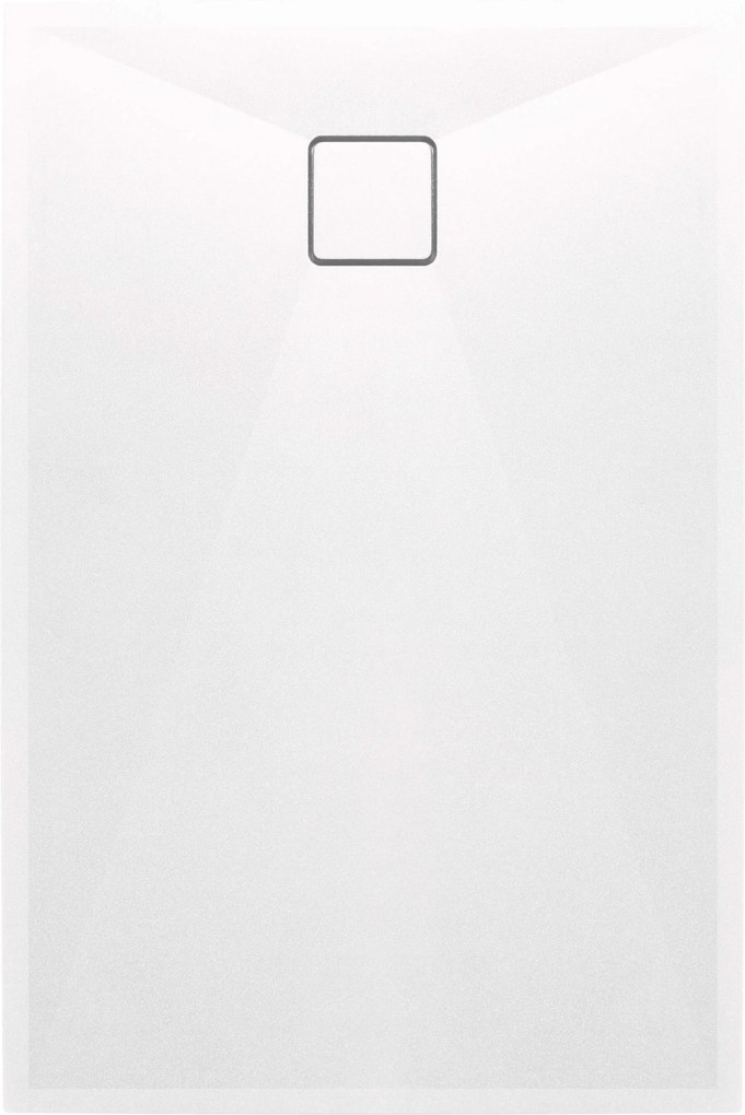 Deante Correo, obdĺžniková granitová sprchová vanička 120x90x3,5 cm, biela matná, DEA-KQR_A43B