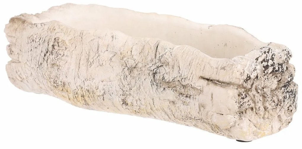 Kvetináč - truhlík, imitácia brezy, 24 x 10 x 7 cm, 24 cm