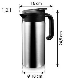 Tescoma Termoska s dávkovacím uzáverom CONSTANT 1,2 l, nehrdz. oceľ, 1,2 l