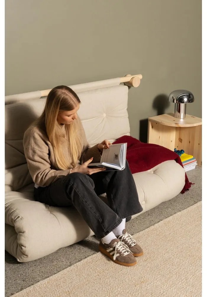 Hnedá rozkladacia pohovka 135 cm Hooked – Karup Design