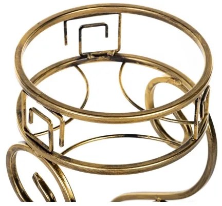 Stojan na kvety 64x60 cm zlatá