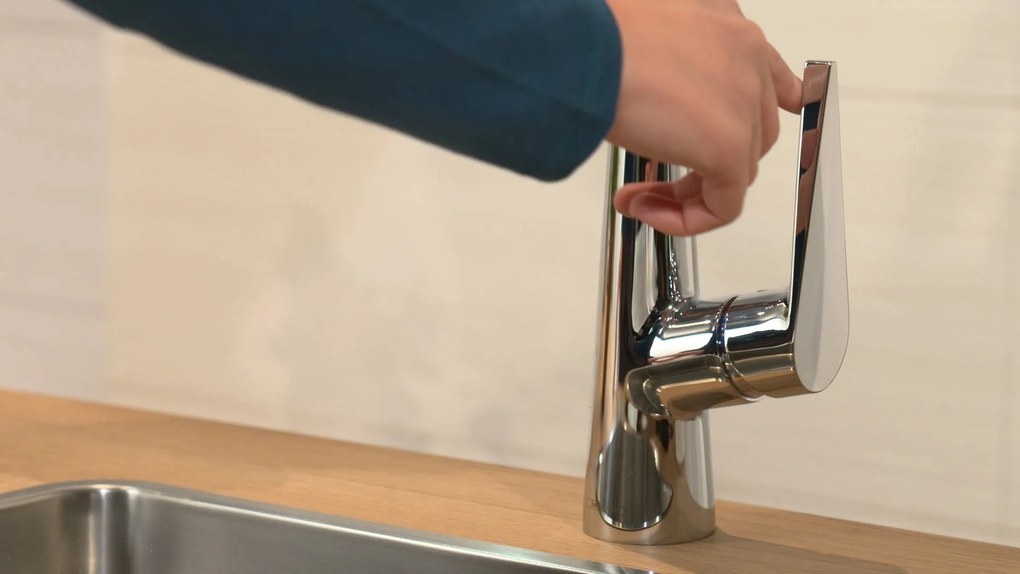 Hansgrohe Talis M51, páková drezová batéria 260 s otočným výtokom, chrómová, HAN-72810000