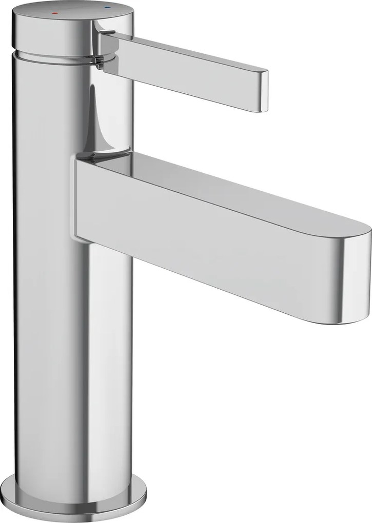 Hansgrohe Finoris, umývadlová batéria 100, s výpustom Push-Open, EcoSmart, chrómová, HAN-76010000