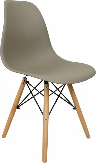 AKCIA Stolička YORK vo farbe cappuccino II. akosť