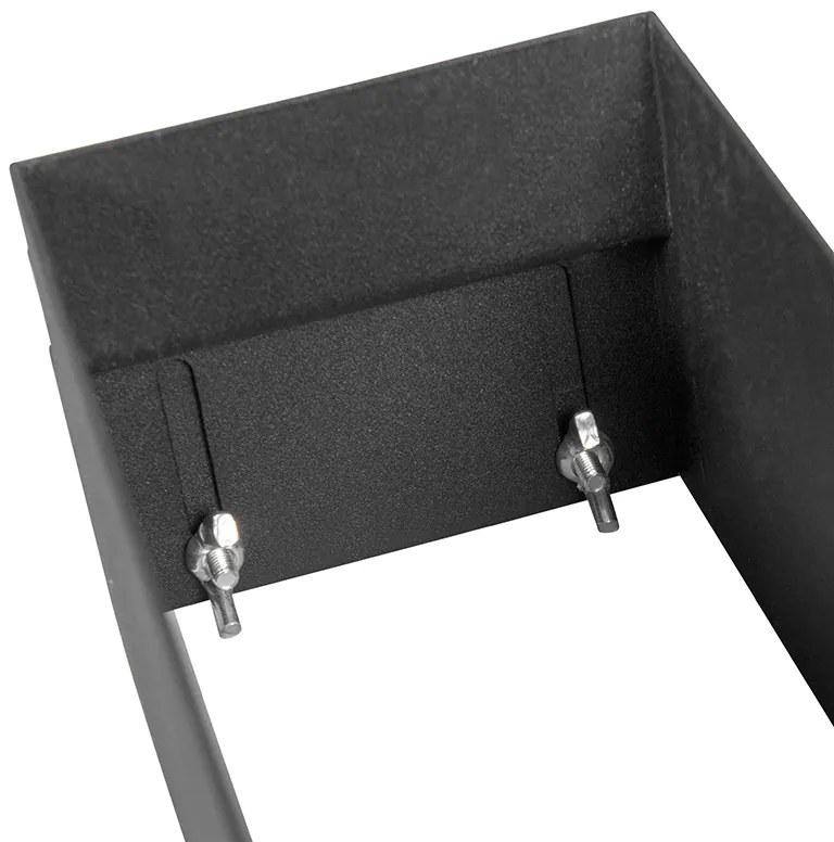 Zápustené bodové svetlo čierne GU10 stmievateľné s naklápaním a otáčaním bez rámu 2-svetlo - Oneon