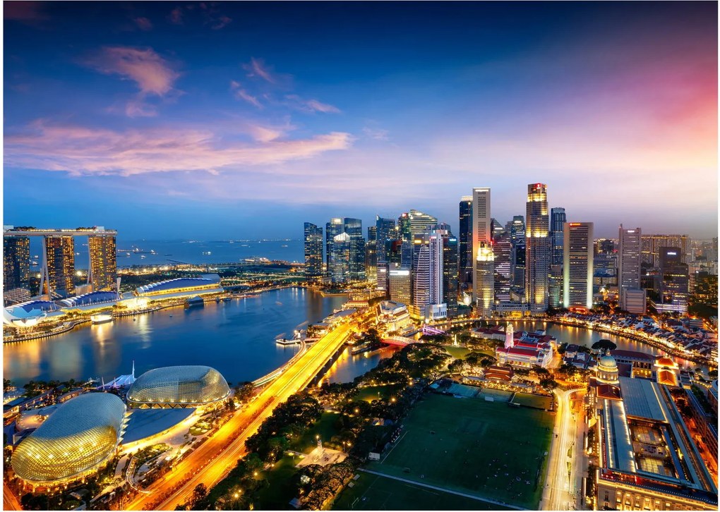 Obraz - Singapur, Ázia (70x50 cm)