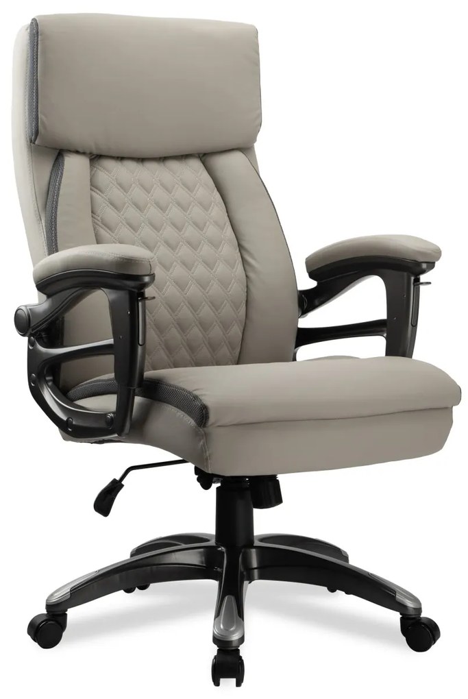 Kancelárske kreslo Camara ekokoža sivé