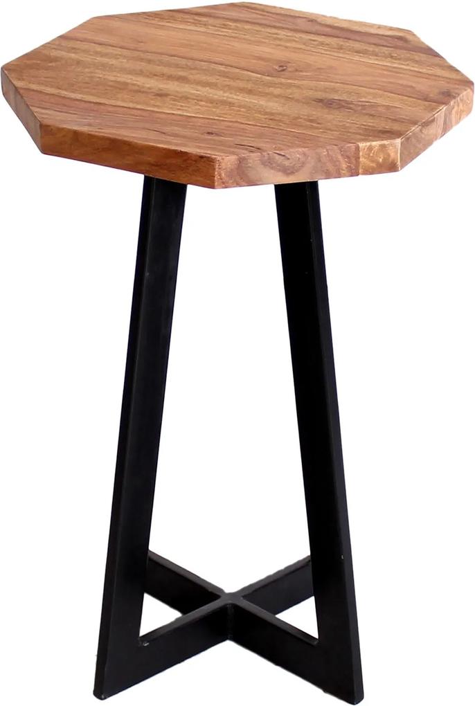 SIT MÖBEL Odkladací stolík PANAMA 33 × 33 × 50 cm