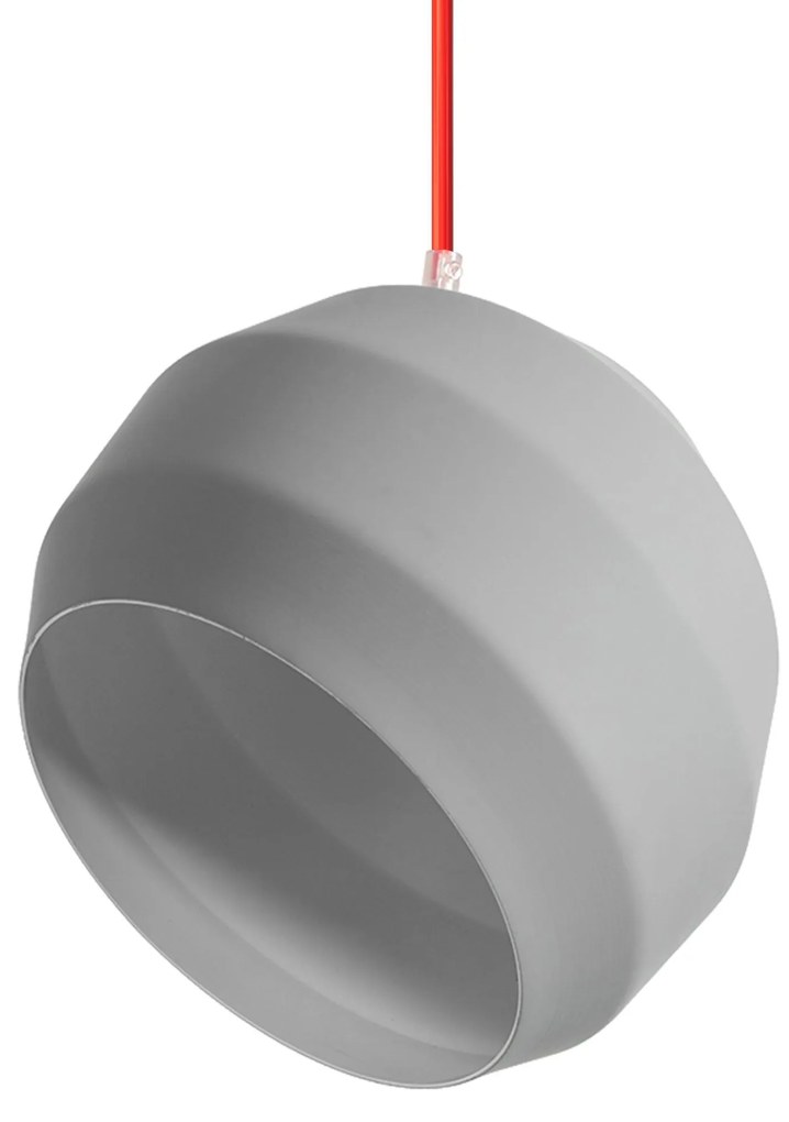 Toolight - Stropná lampa 1xE27 APP382-1CP, šedá, OSW-05014