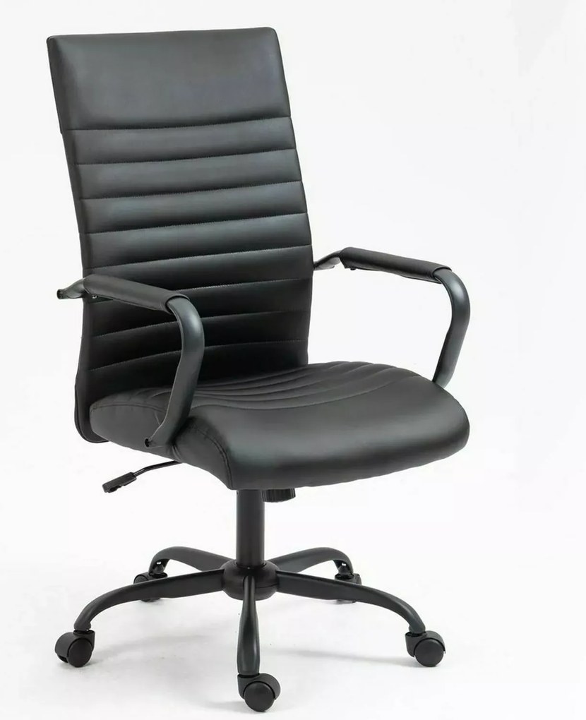 SI Otočná stolička Q-306 čierna