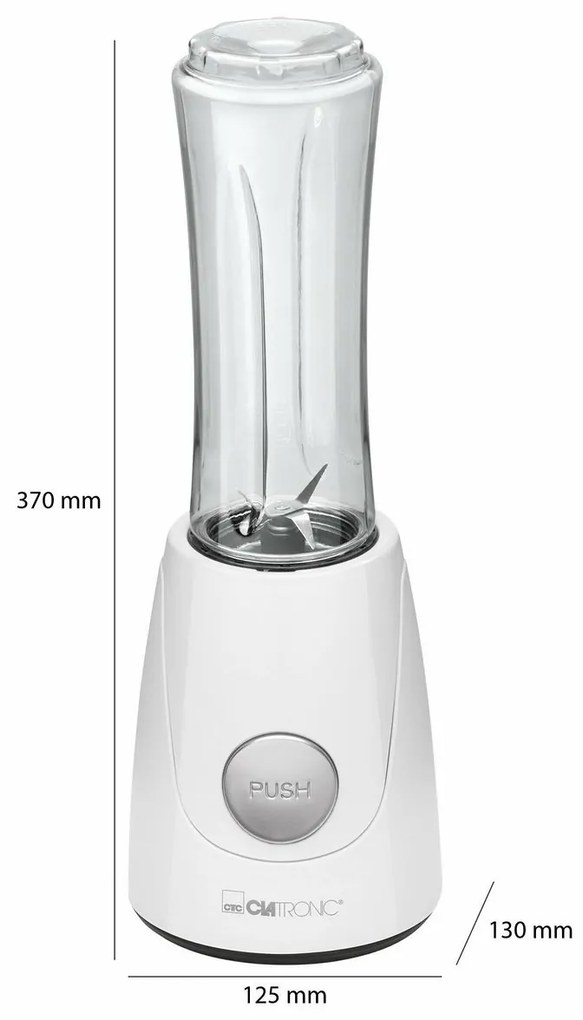 Clatronic SM 3593 smoothie maker, biela