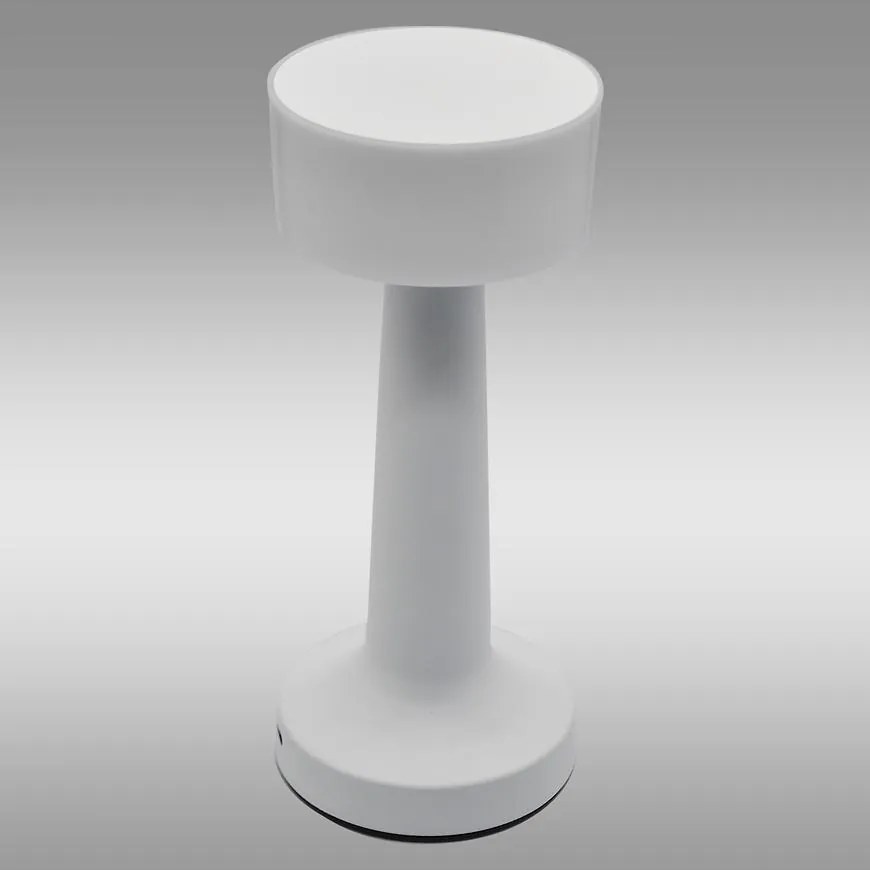 Stolná lampa LIRA 49022 WHITE USB LB1