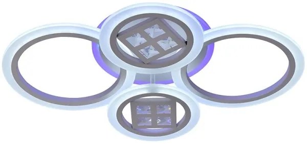 LED RGB Stmievateľný prisadený luster LED/50W/230V 3000-6500K + DO