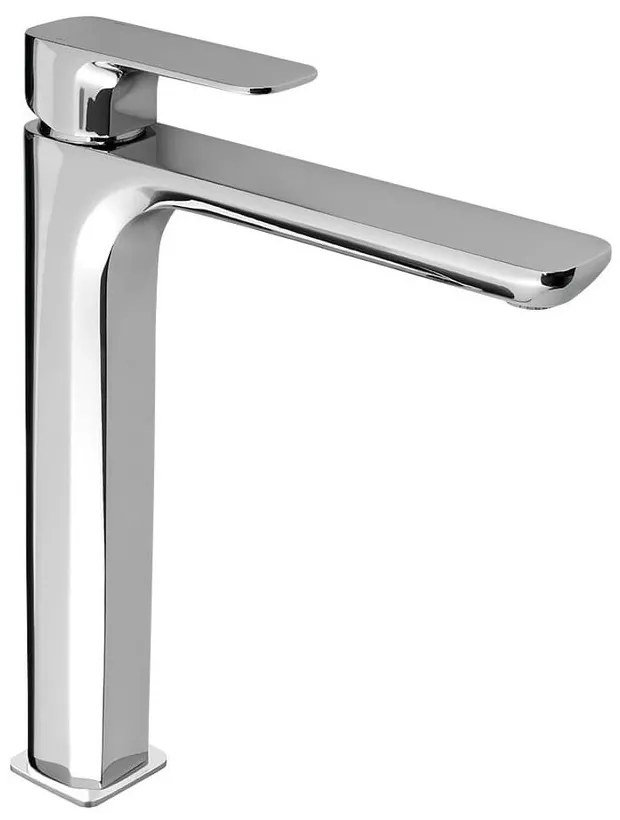 Stojančeková umývadlová batéria v lesklej striebornej farbe Spy – Sapho