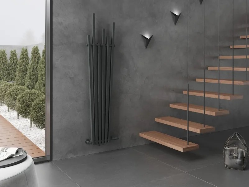Mexen Omaha, vykurovacie teleso 1800x420 mm, 655 W, antracitová, W208-1800-420-00-66