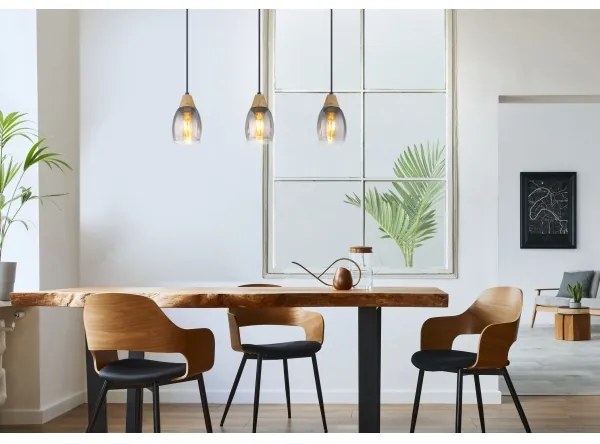 Globo 15706-3H - Luster na lanku REID 3xE27/15W/230V