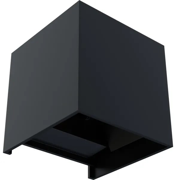 APLED - LED Vonkajšie nástenné svietidlo CUBE 2xLED/3W/230V IP65