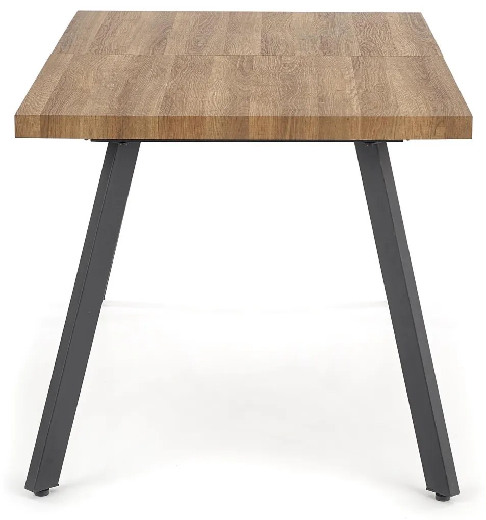 Jídelní rozkládací stůl Berlin 140/180 cm ořech/černý