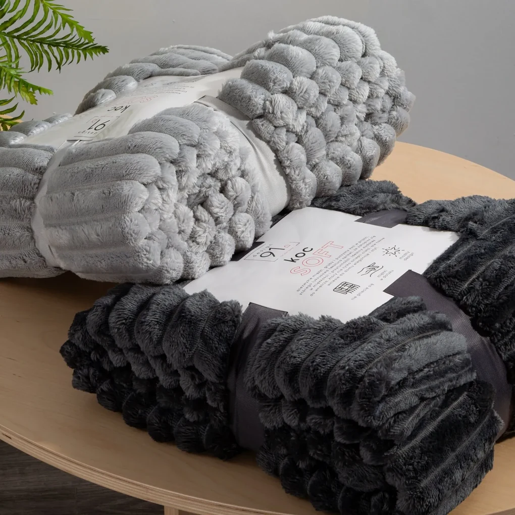 DEKA Z MIKROFLANELU SOFT 70X160 CM BIELA