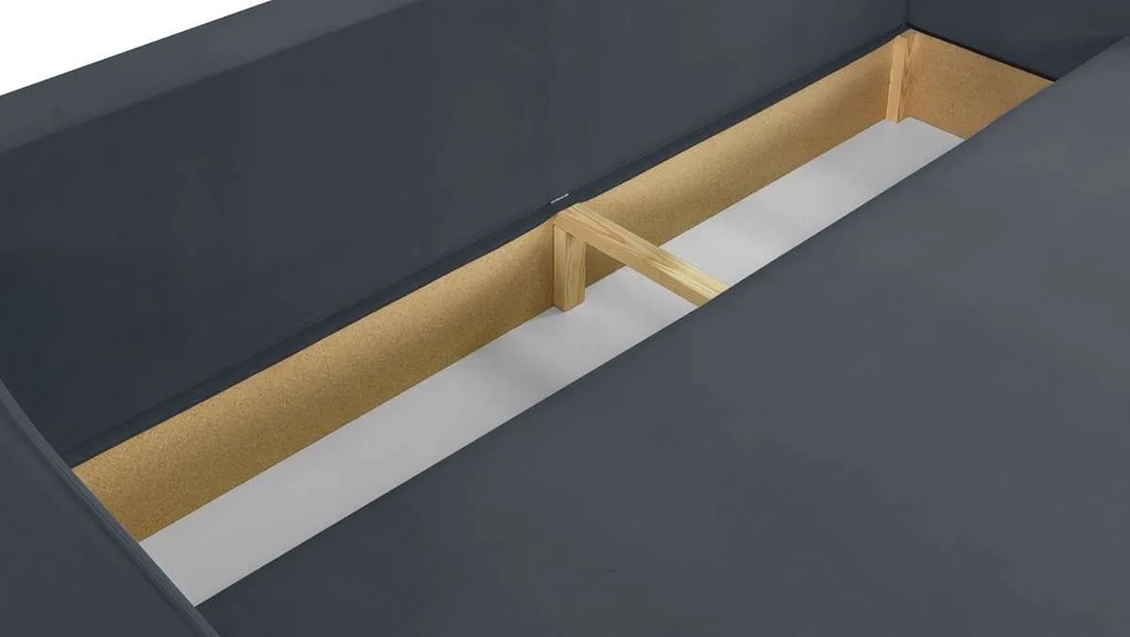 Rozkládací pohovka GALA Tmavě Šedá