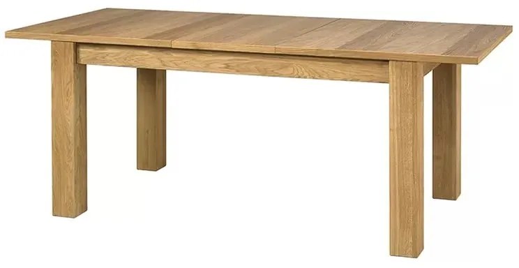 Jedálenský rozkladací stôl Velvet II 40 160/250 cm z masívu dub prírodný