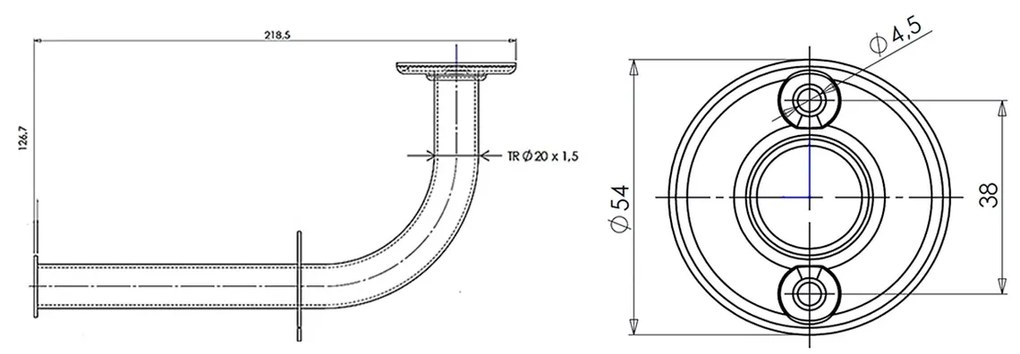 AQUALINE 8009 držiak toaletného papiera, biela