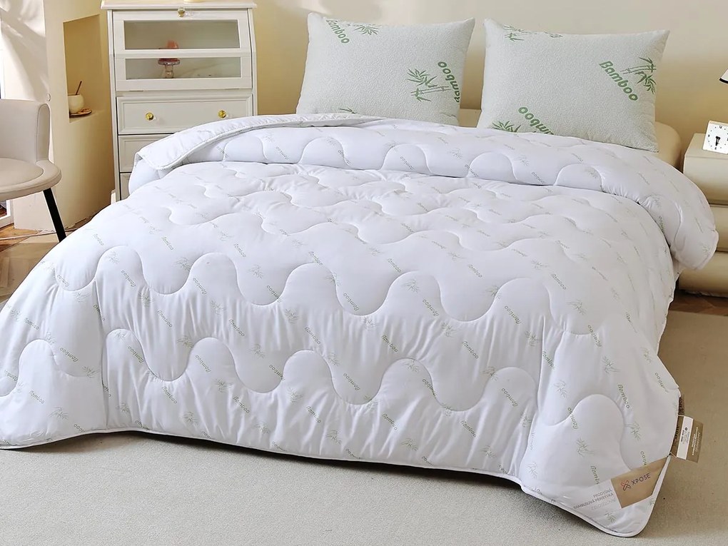 XPOSE® Bambusová prikrývka PREMIUM 140x220 cm