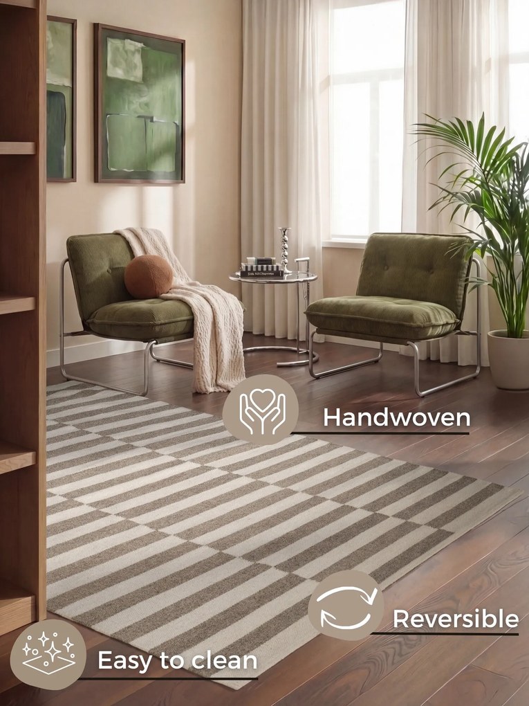 Hanse Home, Kusový koberec Vika 106470 Grey White, 160x230, šedá, obývacia izba
