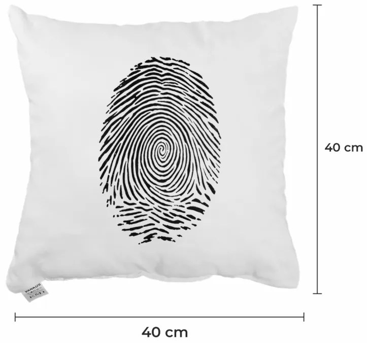 Dekoratívny vankúš Identity 40x40 cm EMI