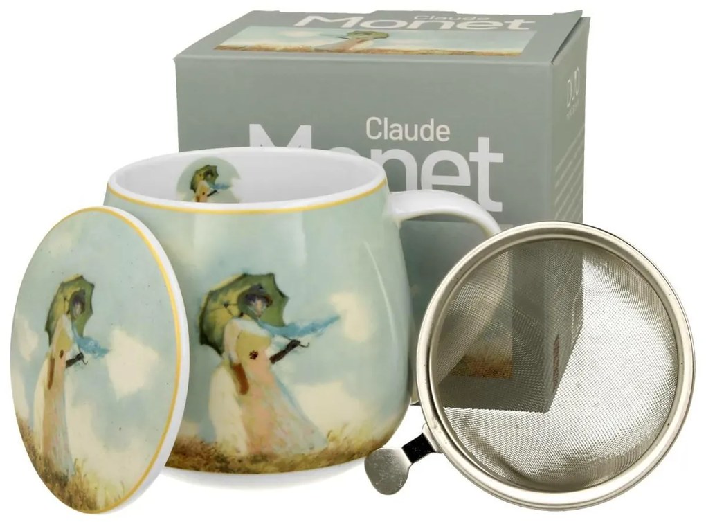 Čajová súprava Monet Woman with Parasol 430 ml