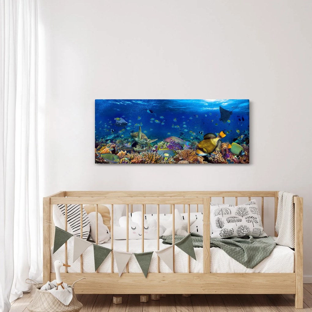 Obraz - Oceán (120x50 cm)