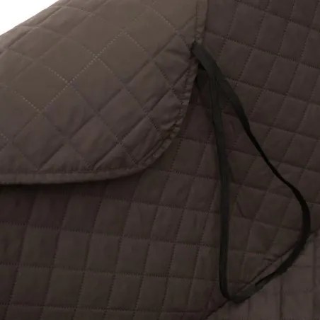 Poťah na sedačku PARIS hnedý, 150 cm