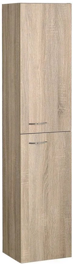 Aqualine Aqualine, ZOJA/KERAMIA FRESH skrinka vysoká 30x140x20cm, dub platin, 51157